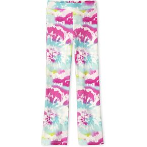 The Children's Place Girls' Flare Legging Pants, Soft Black in Kuwait