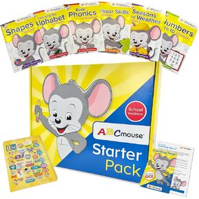 ABCmouse Starter Pack School Readiness Edition, Learning Kit for Reading, Writing and Phonics, Ages 4-6, Educational Workbooks with Stickers in Saudi Arabia