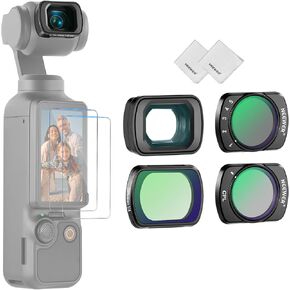 Neewer 112 ° FOV 0.72x عدسة زاوية عريضة متوافقة مع ملحقات التحرير والسرد Creator 3 Creator ، عدسة كاميرا عملات غير متفرقة مغناطيسية مع إطار معدني ، واقي شاشة 1x ، LS-70 in Kuwait