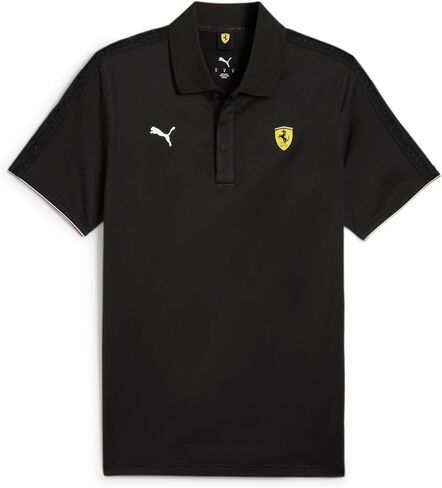 PUMA Men's Standard Scuderia Ferrari Formula 1 Cloudspun Polo, Rosso Corsa SS25, Medium in Saudi Arabia