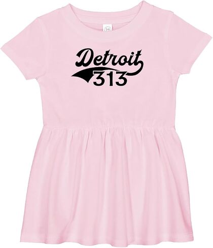 inktastic Detroit 313 Infant Dress in Saudi Arabia