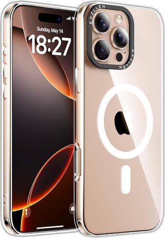 تتضمن حالة iPhone 16 Pro Max ، المتوافقة مع جميع ملحقات Magsafe ، حماة شاشة 2x 9H ، وغطاء الهاتف المحسّن 4x حماية السيليكون لـ 16 Pro Max 6.9 "، Black in Saudi Arabia