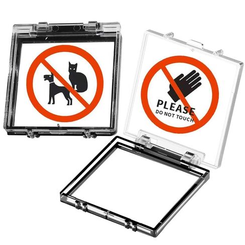 Button Switch Cover, 55mm Dustproof Button Switch Cover Protector with Double-Sided Tape for PC, Computer, Desktop, Industrial Power Switches & Control Panels Square in Saudi Arabia