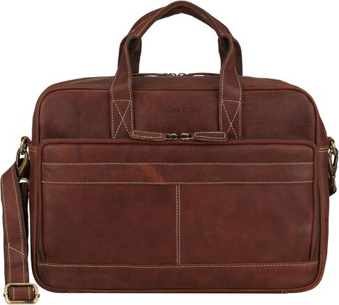 Vntage Leather briefcases Laptop Messenger Bags for Men and Women Best Office Satchel Bag in Saudi Arabia