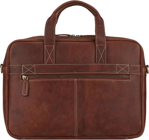 Vntage Leather briefcases Laptop Messenger Bags for Men and Women Best Office Satchel Bag in Saudi Arabia