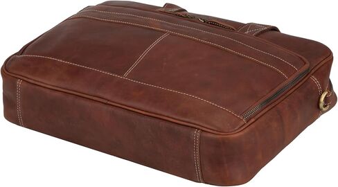 Vntage Leather briefcases Laptop Messenger Bags for Men and Women Best Office Satchel Bag in Saudi Arabia