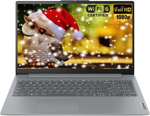 Lenovo Ideapad Slim 3i Laptop ، 15.6 "عرض FHD ، معالج Intel Core I3-N305 8-Core ، 8GB LPDDR5 RAM ، 256GB SSD ، Intel UHD Graphics ، Wi-Fi 6 ، Bluetooth 5 ، Windows 11 S ، Arctic Gray ، Eat 64GB SD Card in Saudi Arabia