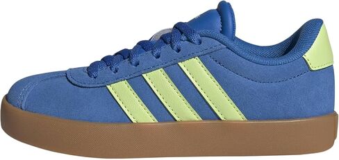 adidas VL Court 3.0 Sneaker, Ink/White/Gum, 11.5 US Unisex Little Kid in Saudi Arabia