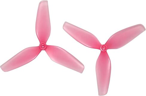 12pcs HQProp 2x1x3 2 Inch 3-Blade 1.5mm Shaft Propeller Set (6X CW / 6X CCW) (Pink) in Saudi Arabia