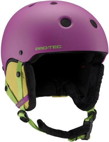Pro-Tec Classic Snow Helmet, Big Kid Protection in a Grom Size, Ideal for Snowboarding and Skiing, YM, – Spicy Lime in Saudi Arabia