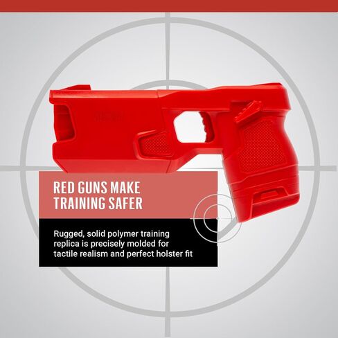 ASP Red Gun ، واقعية تدريب آمن متماثل ، مسدس ، مسدس تدريب على إنفاذ القانون غير ينفذي ، أحمر in Saudi Arabia