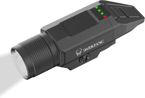 DARKFANG Compact Green Laser Light Combo 1500 Lumen for Shotgun/Rifle Light with Momentary/Strobe Function for 1913 Picatinny Rail in Kuwait