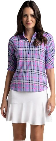 Ibkul athleisure ارتداء أشعة الشمس upf 50+ Icefil تبريد جوديث طباعة كوع الكوع أعلى - 41934 in Saudi Arabia