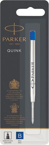 Parker Quinkflow Ballpoint Pen Pen ink divill ، نصيحة عريضة ، أزرق in Saudi Arabia