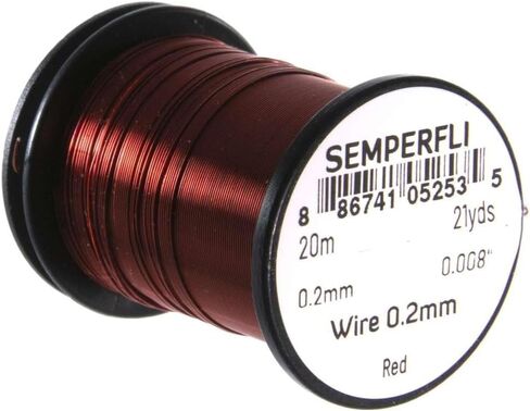 Tying Wire 0.2mm March Brown in Kuwait