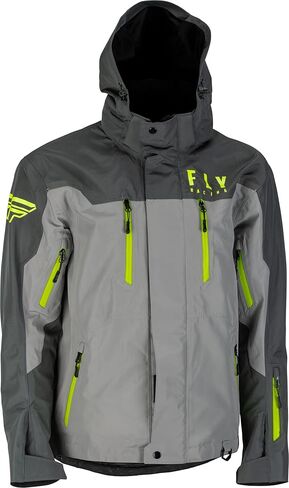 Fly Racing 2021 Incline Snow Jacket (Grey/Black, Large) in Kuwait
