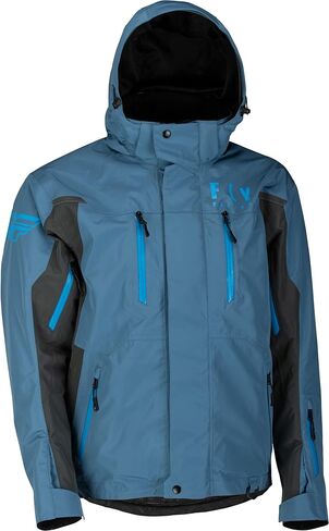 Fly Racing 2021 Incline Snow Jacket (Grey/Black, Large) in Kuwait