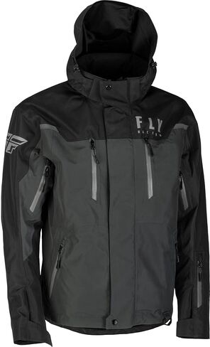 Fly Racing 2021 Incline Snow Jacket (Grey/Black, Large) in Kuwait