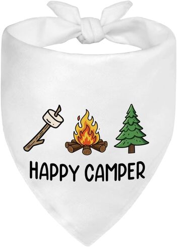 Bark Ranger Green Dog Bandana ، Puppy Puppy Dancf Photo Prope for Outdoor Adventure Hiking Camping Mountain ، Summer Summer Puppy Bandana لمحبي الحيوانات الأليفة ، الهدايا للحارس ، وشاح الكشافة الكلاب in Kuwait