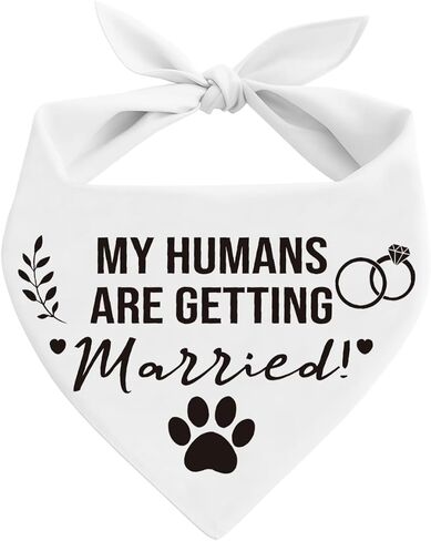 يتزوج البشر باندانا ، زفاف الكلاب باندانا ، حيوان أليف للكلاب الصغيرة المتوسطة ، بيج بيغ كيرشيف ، هدية لمحبي الكلاب ، مثلث وشاح الحيوانات الأليفة in Kuwait