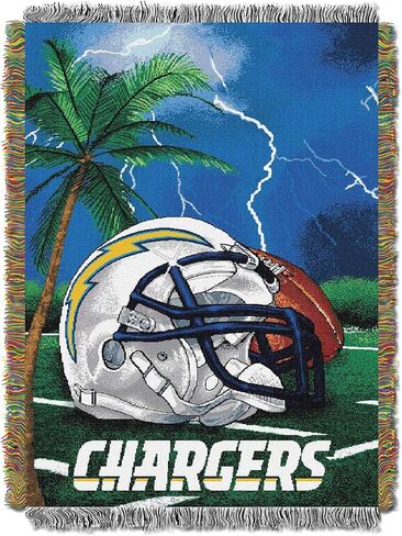 NFL Carolina Panthers Home Field Advantage Woven Tapestry Wall Hanging, 48 x 60 Inches, Officially Licensed, Decorative Fringes in Kuwait