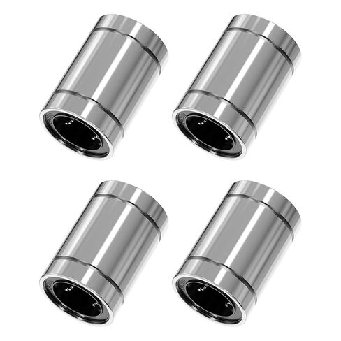 4PCS LM16UU Linear Ball Bearings, 16mm Bore Dia, 28mm OD, 37mm Length with Double Side Rubber Seal Linear Rail for CNC,3D Printer in Saudi Arabia