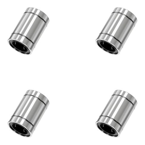 4PCS LM16UU Linear Ball Bearings, 16mm Bore Dia, 28mm OD, 37mm Length with Double Side Rubber Seal Linear Rail for CNC,3D Printer in Saudi Arabia