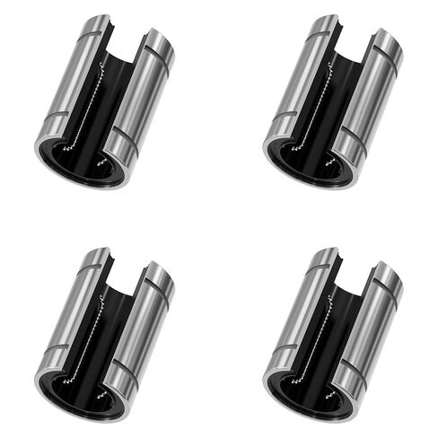 4PCS LM16UU Linear Ball Bearings, 16mm Bore Dia, 28mm OD, 37mm Length with Double Side Rubber Seal Linear Rail for CNC,3D Printer in Saudi Arabia