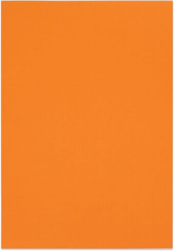 Sonjade Scrapbook Supplies Colored Cardstock Poster Board Crafts Construction Paper, 10 Sheets, 10 x 14.5 Inch, Medium Yellow in Saudi Arabia