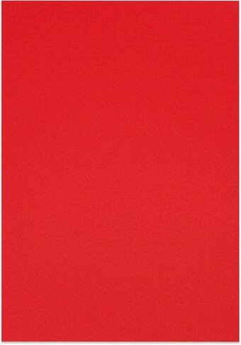 Sonjade Scrapbook Supplies Colored Cardstock Poster Board Crafts Construction Paper, 10 Sheets, 10 x 14.5 Inch, Medium Yellow in Saudi Arabia