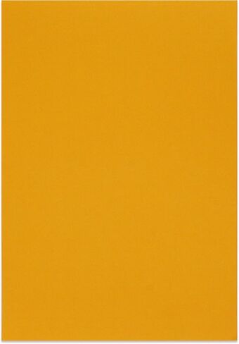 Sonjade Scrapbook Supplies Colored Cardstock Poster Board Crafts Construction Paper, 10 Sheets, 10 x 14.5 Inch, Medium Yellow in Saudi Arabia