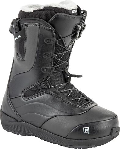 Nitro Crown TLS Womens Snowboard Boots, Sand, 9 (26.5) in Saudi Arabia