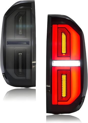Tail Lights Compatible with Toyota FJ Cruiser 2007-2017 SUV, LED Sequential Turning Rear lights, Start-up Animation Dynamic Tail lamp, Plug Play, Left Right Taillights Assembly Modified Lamp in Saudi Arabia