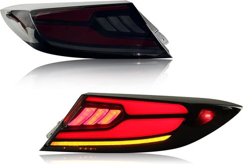 Tail Lights Compatible with Toyota FJ Cruiser 2007-2017 SUV, LED Sequential Turning Rear lights, Start-up Animation Dynamic Tail lamp, Plug Play, Left Right Taillights Assembly Modified Lamp in Saudi Arabia