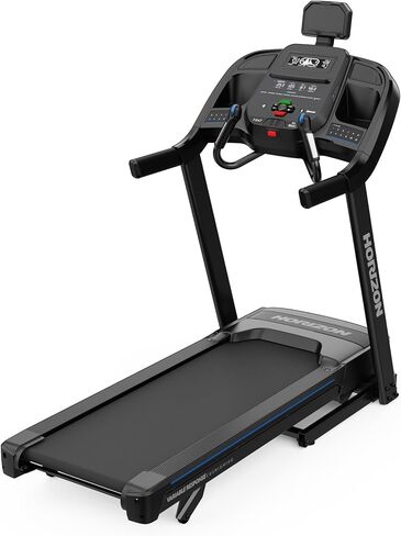 Horizon Fitness 7.4 at Studio Series Smart Treadmill with Bluetooth and Incline, Heavy Duty Folding Treadmill 350 lbs Weight Capacity, Pro Running Machine for Home Exercise and Running with Apps in Kuwait
