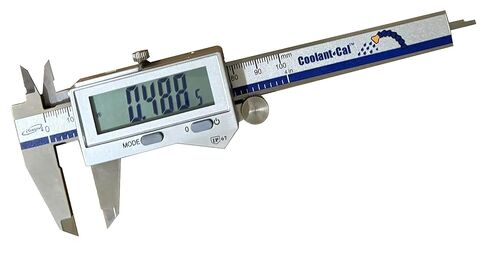 iGaging Digital Caliper IP67 Coolant/Water/Dust Proof 0-4"/0.0005" Coolant-Cal w/Wireless Smart Connectivity in Kuwait