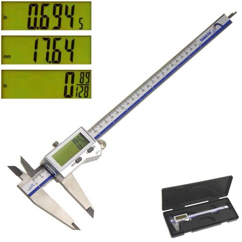 iGaging Digital Caliper IP67 Coolant/Water/Dust Proof 0-4"/0.0005" Coolant-Cal w/Wireless Smart Connectivity in Kuwait