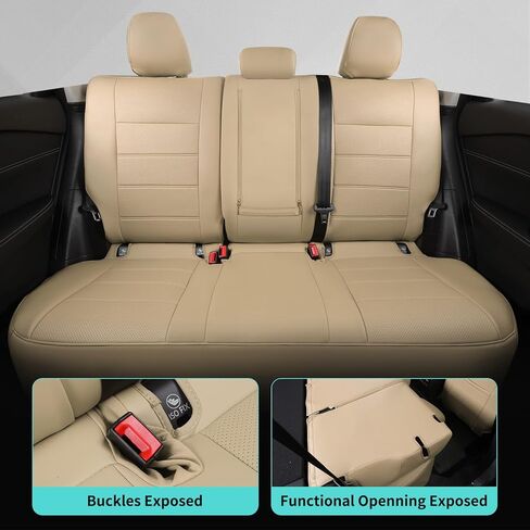 أغطية المقاعد لنيسان روغ 1: 1 مخصص FIT 2014-2020 الأغطية الجلدية المقاومة للماء العادية in Kuwait