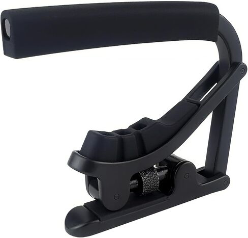 Guitar Capo for Acoustic and Electric Guitars - Adjustable Capo with Memory Tension-Bright Chrome Color. in Kuwait