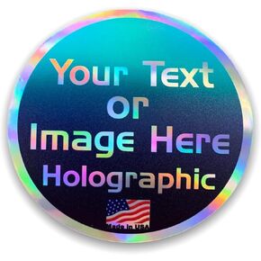 avgrafx 1.5" Square Custom Personalize Your Business Stickers Labels Waterproof Dishwasher Safe Vinyl, Made USA, Your Text, Business Logo in Saudi Arabia