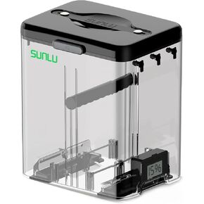 SUNLU Filament Dryer SP2 and Filament Storage Box, 70℃ Max Temperature for 3D Printing Filament Drying and Sealing with Heat Control, Compatible with 1.75mm/2.85mm PLA PETG TPU ABS PA PC in Kuwait