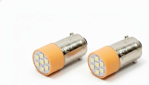 SMD 220V AC/DC LED مصغرة BAYONET BA9S 9MM البديل البديل لقاعدة المؤشر للضوء التجريبي (حزمة 2) (أخضر) in Kuwait