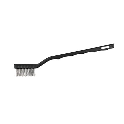 Coshar Wire Brushes Industrial 7 "فرش من الفولاذ المقاوم للصدأ مع مقبض منحني مجموعة فرشاة سلك صغيرة لتنظيف الخبث لحام ، 10 ٪ in Saudi Arabia