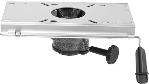 Boat Cabin Seat Pedestal Kit 3 Set – 3/4" Boat Seat Pin Post, 6.7" x 6.7" Plate Base Seat and Mount Replacement, Captain Chair Pedestal for Fishing, 1-Pack in Kuwait