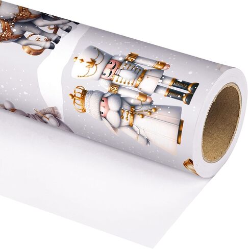 Altarho Reversible Mermaid Wrapping Paper Roll for Kids Girls - Blue Ocean Birthday Gift Wrap Sheets for Baby Shower Party Decoration Total 28.5sq.ft in Saudi Arabia