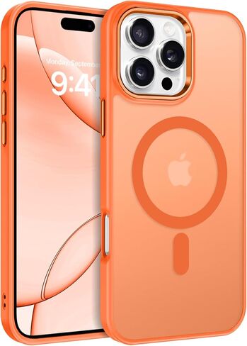 BENTOBEN for iPhone 16 Pro Max Case,iPhone 16 Pro Max Magnetic Phone Case [Compatible with MagSafe] Translucent Matte Slim Shockproof Women Men Protective Cover for iPhone 16 Pro Max 6.9",Brown in Saudi Arabia