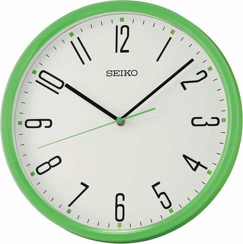 Seiko Kihon Wall Clock, Red in Saudi Arabia