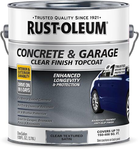 Rust-Oleum 380896 الخرسانة والمرآب الطلاء الطلاء العلوي الساتان in Saudi Arabia