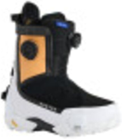 Burton Women's Highshot X Step on Snowboard Boots ، حجم 9.5 ، كريم برتقالي/متعدد in Saudi Arabia