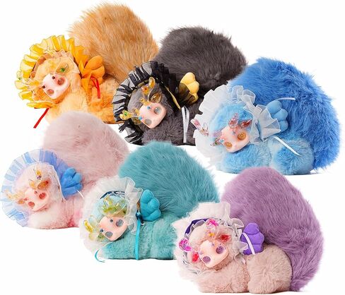 Tutulong Plush Blind Box ， ألعاب الشكل الفخمة 1pc (1 من 7 أنماط محتملة) هدايا عيد ميلاد قابلة للتحصيل 7 في in Kuwait